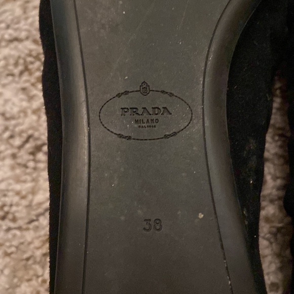 Prada ballerina rhinestone flats size 38/8 - Picture 7 of 9